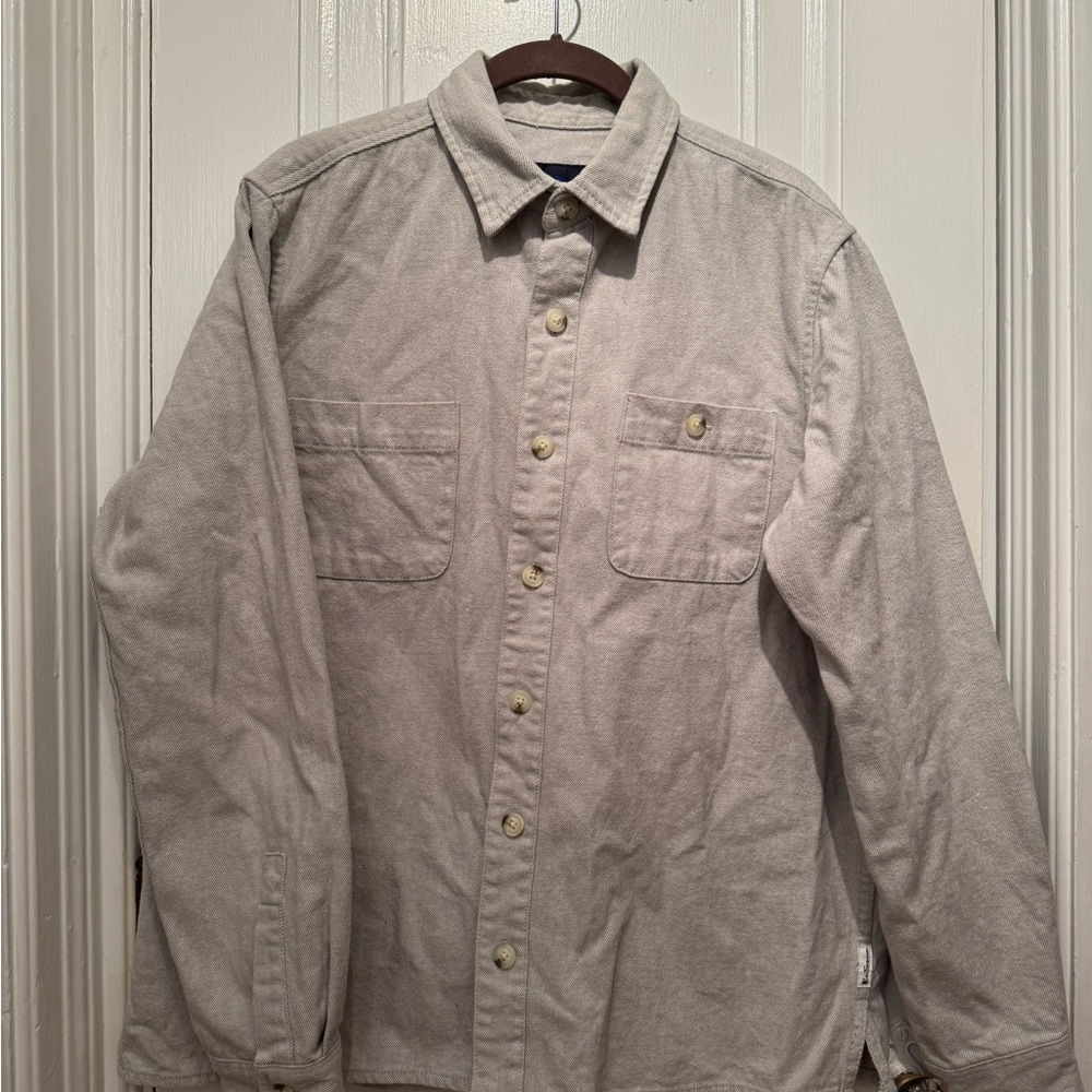 Ben Sherman Light Gray, Heavyweight Shirt